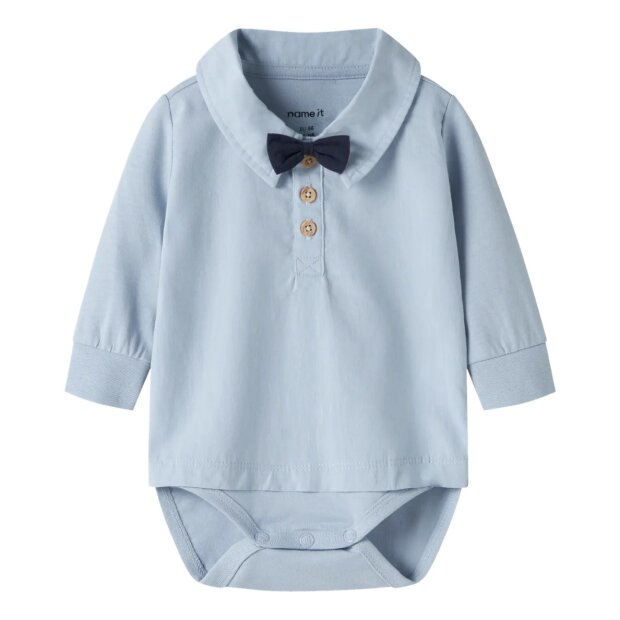name it Langarm Body mit Fliege - tradewinds