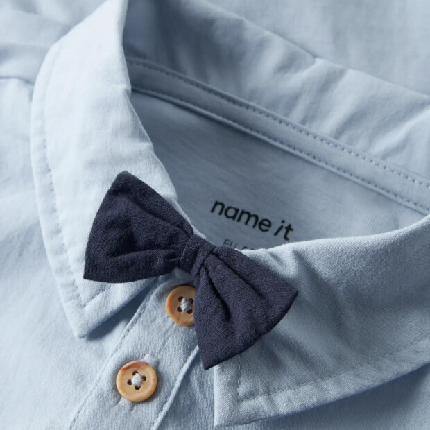 name it Langarm Body mit Fliege - tradewinds