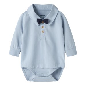 name it Langarm Body mit Fliege - tradewinds