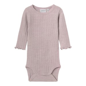 name it - Wolle Seide Body - Violet Ice