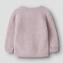 name it - 100% Merinowolle Baby Cardigan Jacke - Violet Ice
