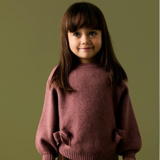 name it Pullover Schleifen - Wild Ginger