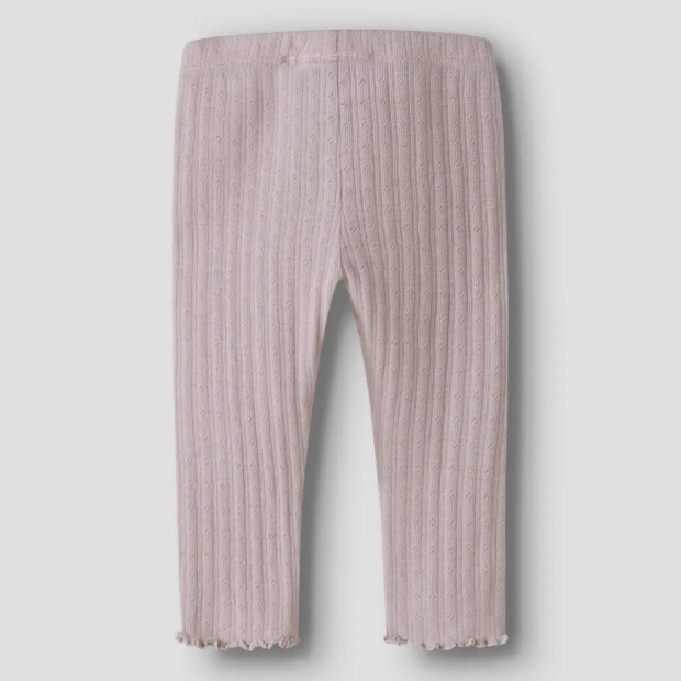 name it - Wolle Seide Legging - Violet Ice
