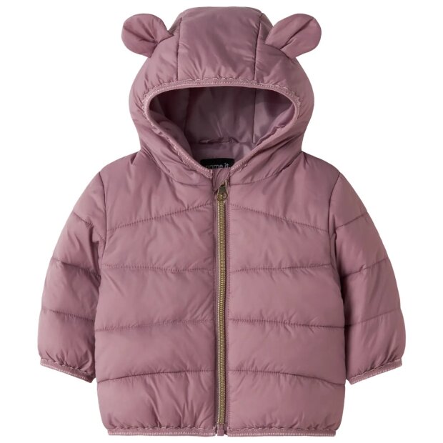 name it - Baby leichte Steppjacke Wistful Mauve
