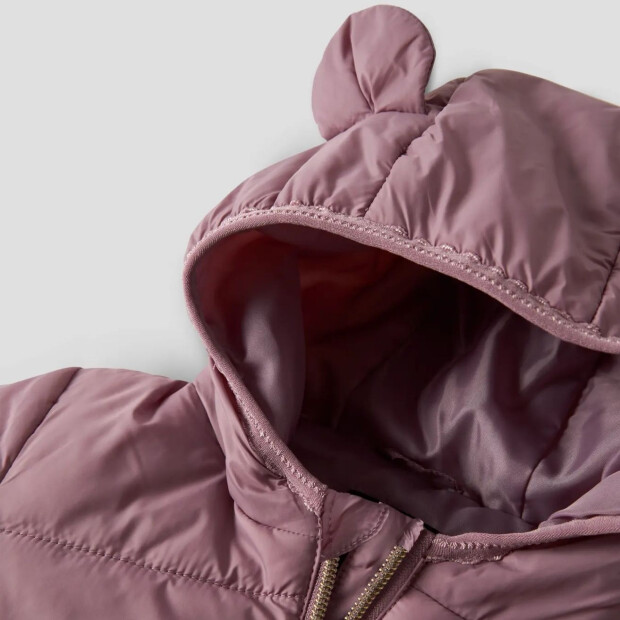 name it - Baby leichte Steppjacke Wistful Mauve
