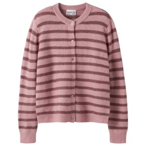 name it Strickjacke Streifen - Lilas Wild Ginger