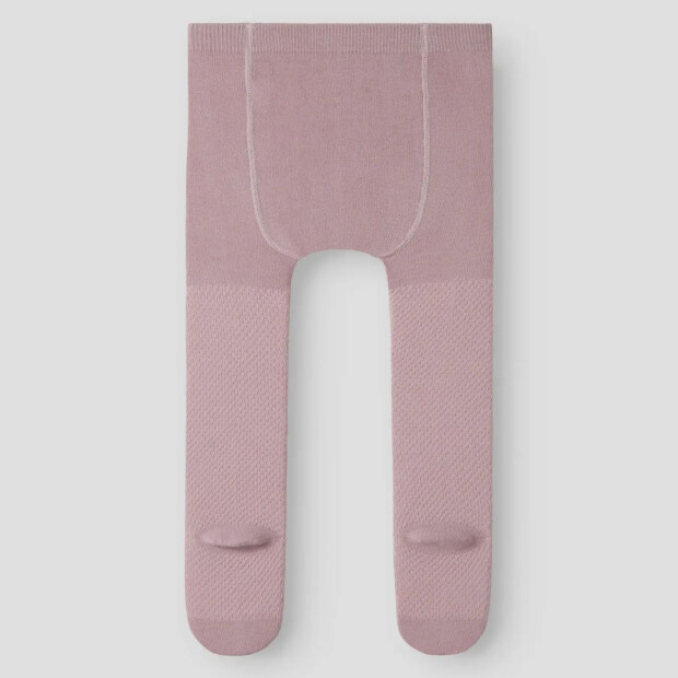 name it Mini Wolle Baumwolle Strumpfhose - Violet Ice