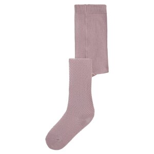 name it Mini Wolle Baumwolle Strumpfhose - Violet Ice
