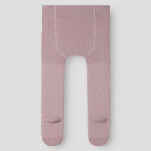 name it Mini Wolle Baumwolle Strumpfhose - Violet Ice
