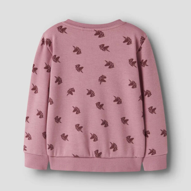 name it angerauter Fleece Pullover Einhorn Lilas Wild Ginger