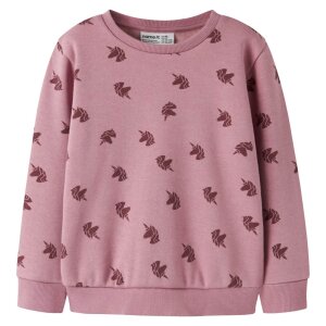 name it angerauter Fleece Pullover Einhorn Lilas Wild Ginger