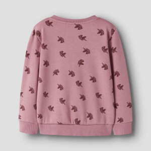 name it angerauter Fleece Pullover Einhorn Lilas Wild Ginger