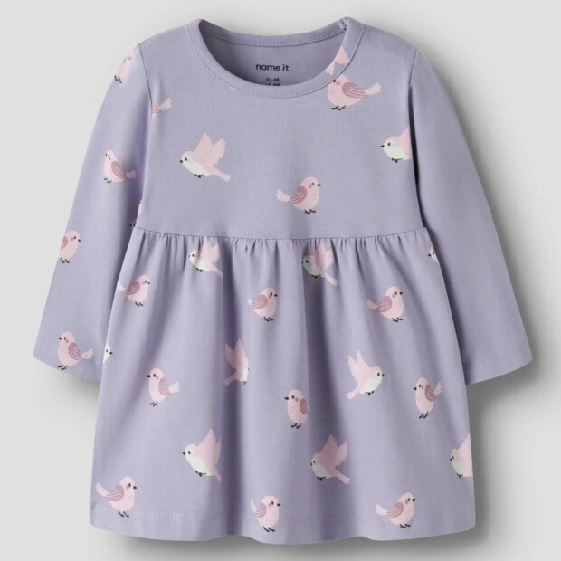 name it - Baby Kleid Heirloom Lilac Birds