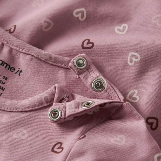 name it - Baby Kleid Lilas Hearts