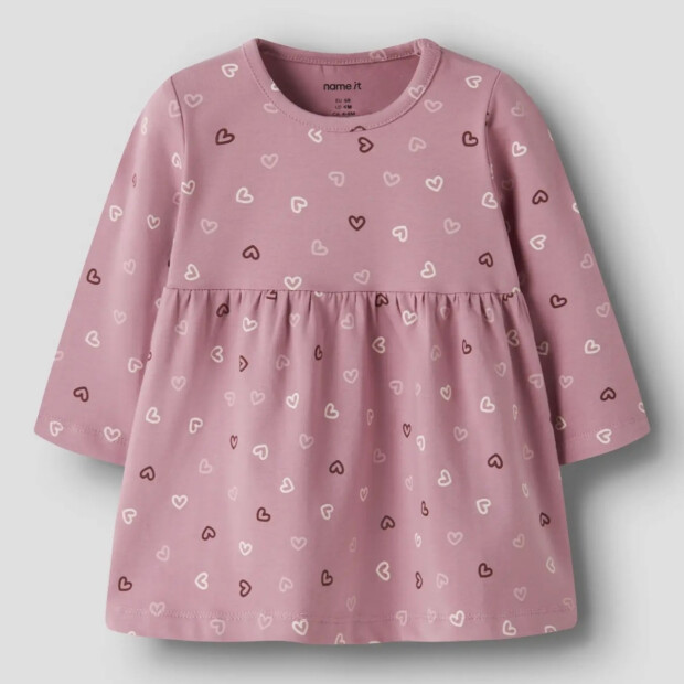 name it - Baby Kleid Lilas Hearts