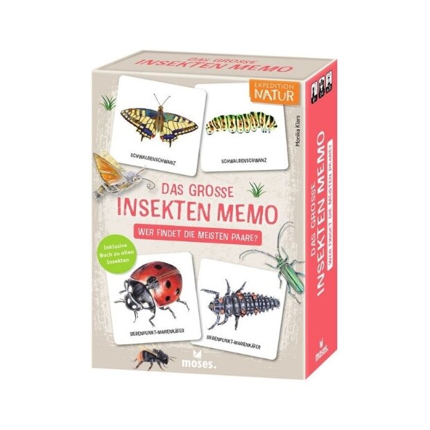 moses Expedition Natur - Das große Insekten Memo
