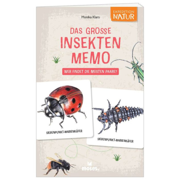 moses Expedition Natur - Das große Insekten Memo