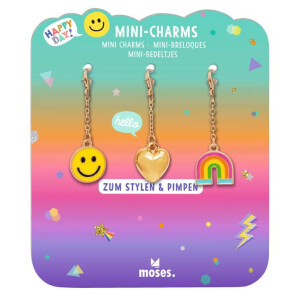 moses Happy Day Mini-Charms Smiley oder Kirsche
