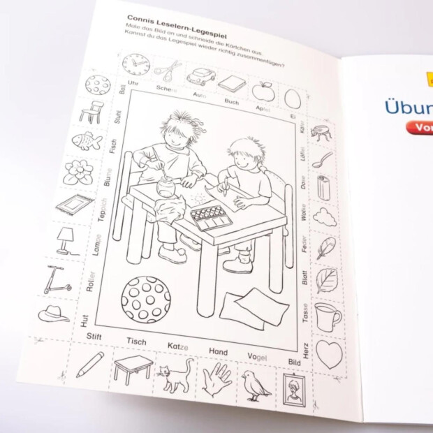 Carlsen Conni Gelbe Reihe (Beschäftigungsbuch): Übungsheft Lesen