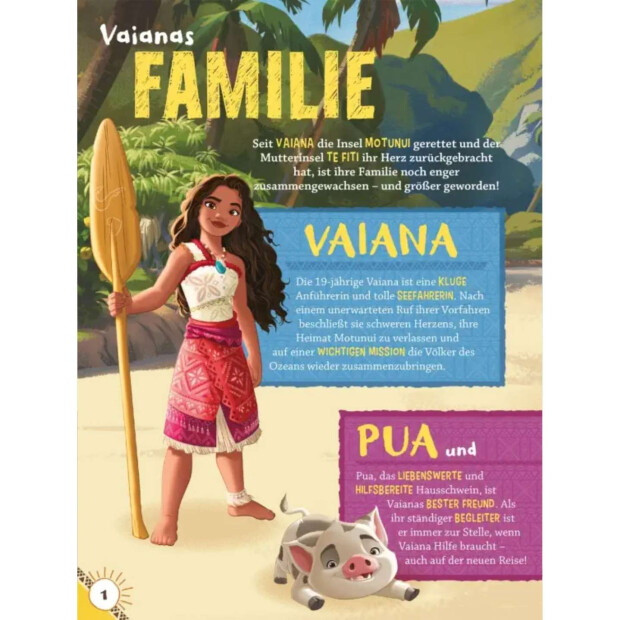 Carlsen Disney Kreative Beschäftigung: Vaiana 2: Das Stickerbuch zum Film