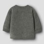 name it - 100% Merinowolle Baby Cardigan Jacke - Mulled Basil