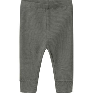 name it - Wolle Seide Legging - Mulled Basil