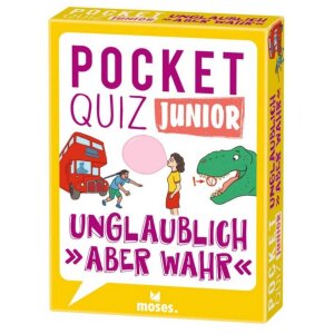 moses Pocket Quiz junior - Unglaublich, aber wahr