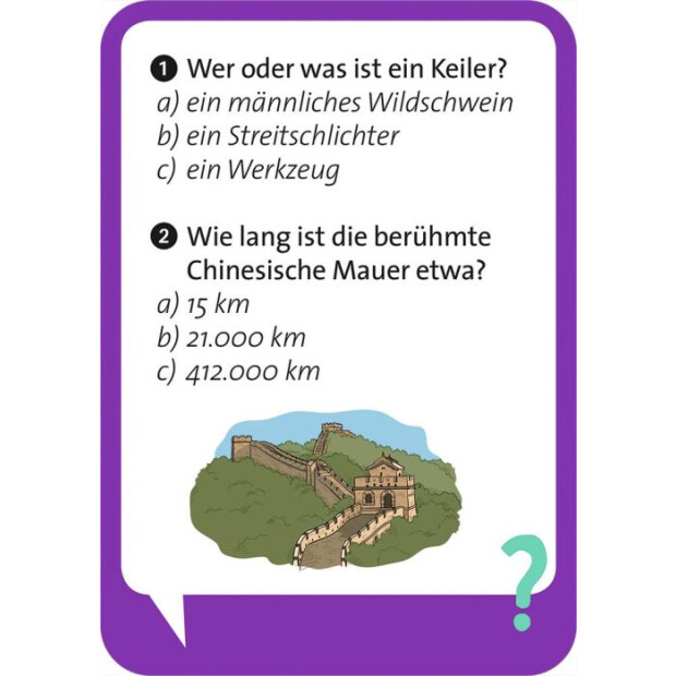 moses Pocket Quiz junior - Allgemeinwissen