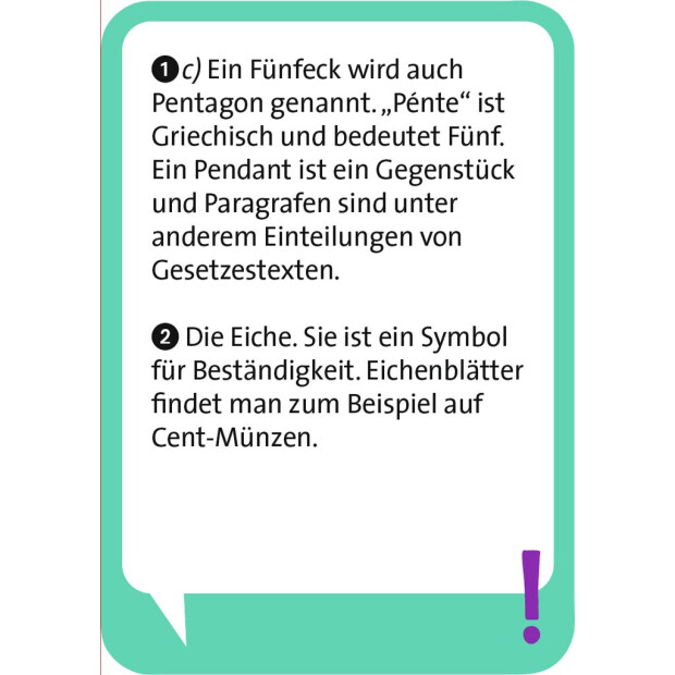 moses Pocket Quiz junior - Allgemeinwissen