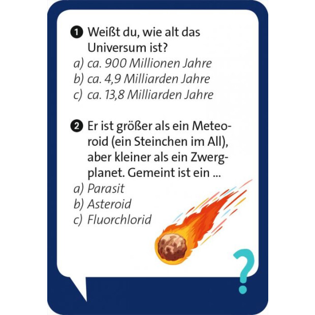 moses Pocket Quiz junior - Weltraum