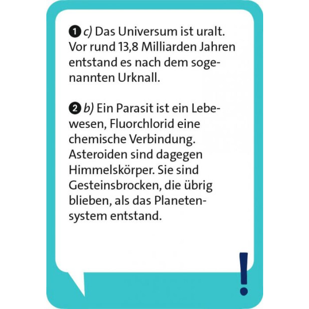 moses Pocket Quiz junior - Weltraum