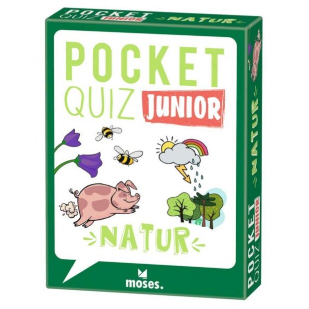 moses Pocket Quiz junior - Natur
