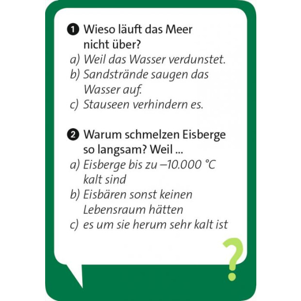 moses Pocket Quiz junior - Natur