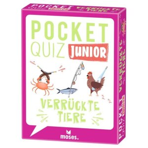 moses Pocket Quiz junior - Verrückte Tiere