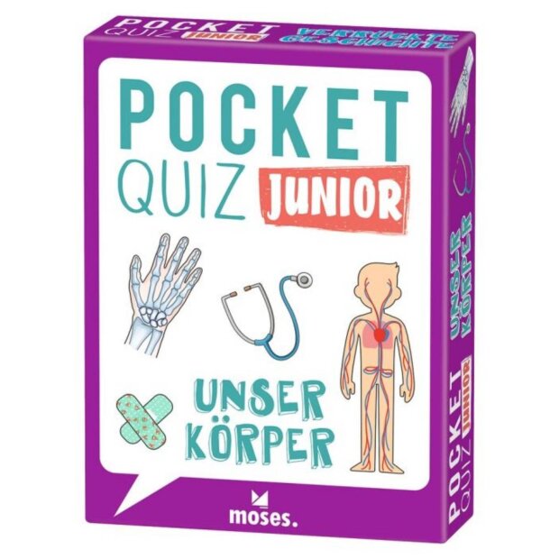 moses Pocket Quiz junior Unser Körper