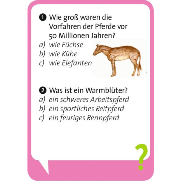 moses Pocket Quiz junior Pferde