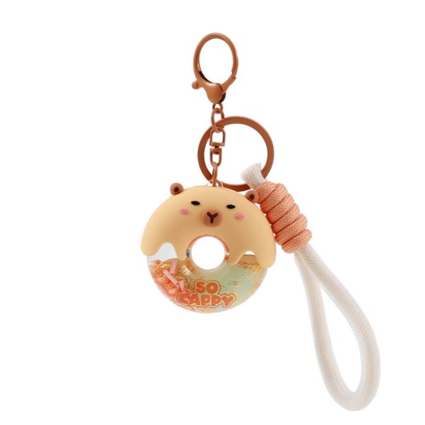 iTotal Schlüsselanhänger - Donut Capybara
