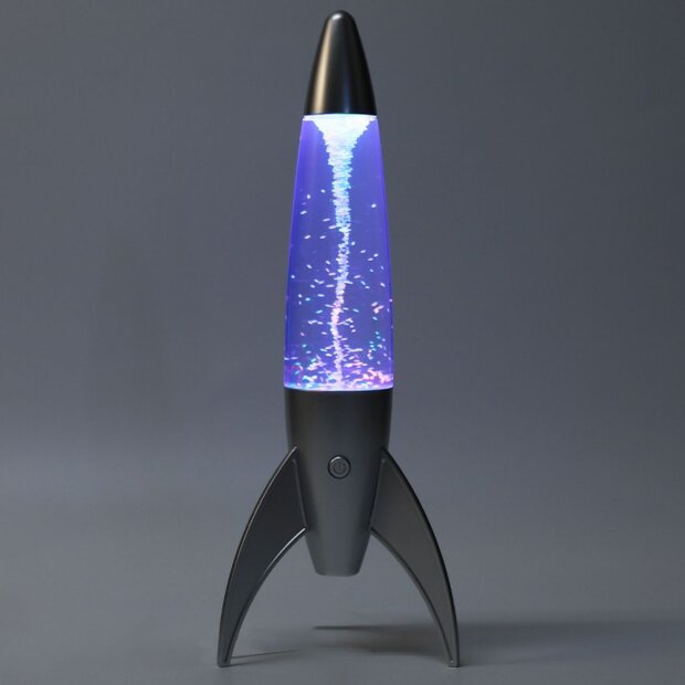 iTotal Tornado Lampe Rakete - silber