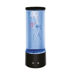 iTotal Medusa-Lampe (schwarzer Sockel) Quallen 23cm