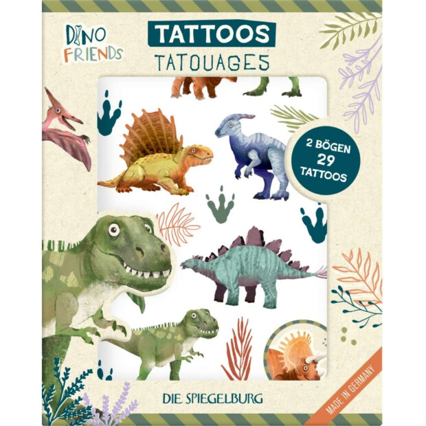 Coppenrath Die Spiegelburg Tattoos Dino Friends
