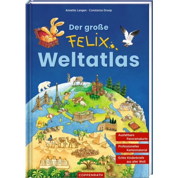 Coppenrath Kinderbuch - Der große Felix-Weltatlas