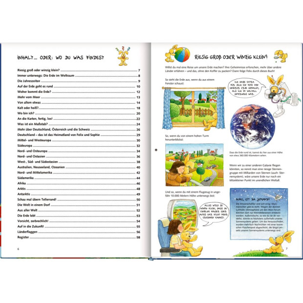 Coppenrath Kinderbuch - Der große Felix-Weltatlas