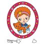 Coppenrath Mein erster Malblock mit Glitzersteinchen Zauberprinzessin (Mini-Künstler)