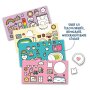 Coppenrath Cozy Stickerhaus - Kleines Einhorn