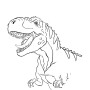 Coppenrath Malbuch (formgestanzt)- T-Rex World