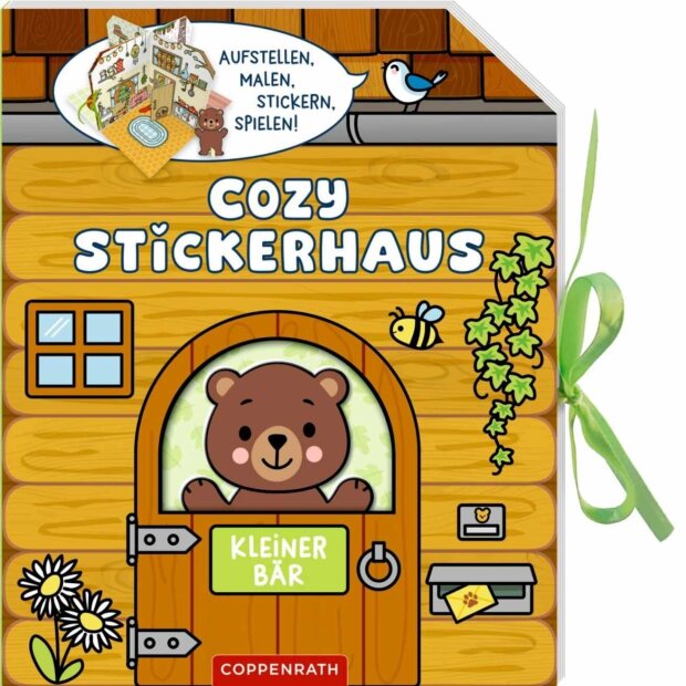 Coppenrath Cozy Stickerhaus - Kleiner Bär