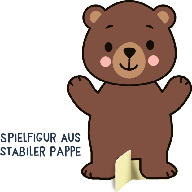 Coppenrath Cozy Stickerhaus - Kleiner Bär
