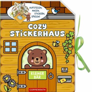 Coppenrath Cozy Stickerhaus - Kleiner Bär