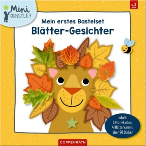 Coppenrath Mein erstes Bastelset: Blätter-Gesichter...