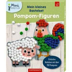 Coppenrath Mein kleines Bastelset: Pompom-Figuren...